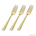 Adorn Plastic Gold cutlery 25 Servings Set | Includes 50 Gold forks 25 Gold spoons 25 Gold knives | 100 Count - B01DAE8F7M